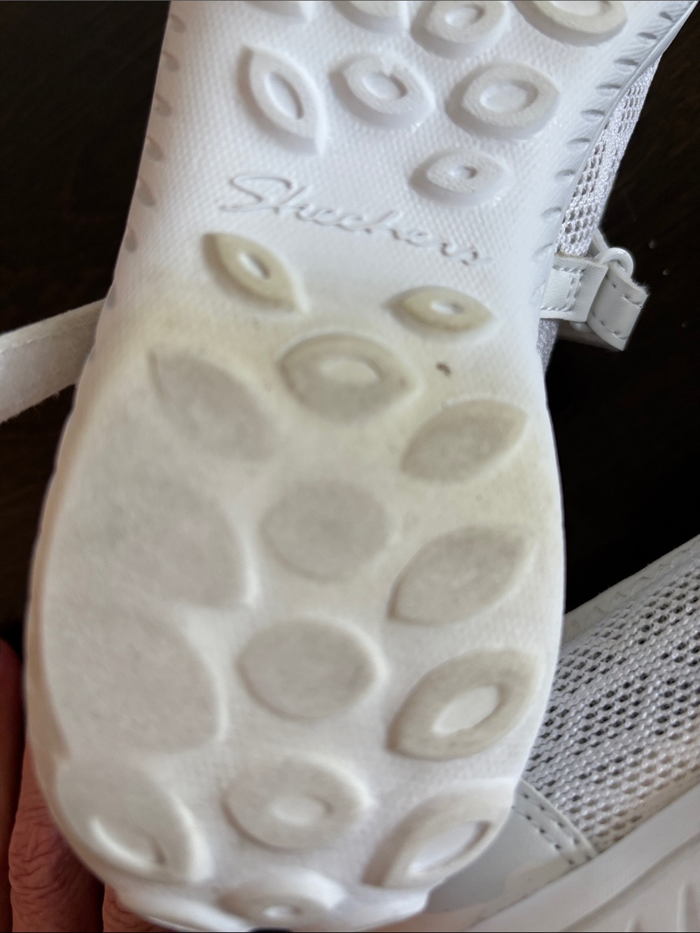 Skechers White Be-Lux Airy Winds Mary Jane’s Size 7 1/2 - Picture 10 of 10